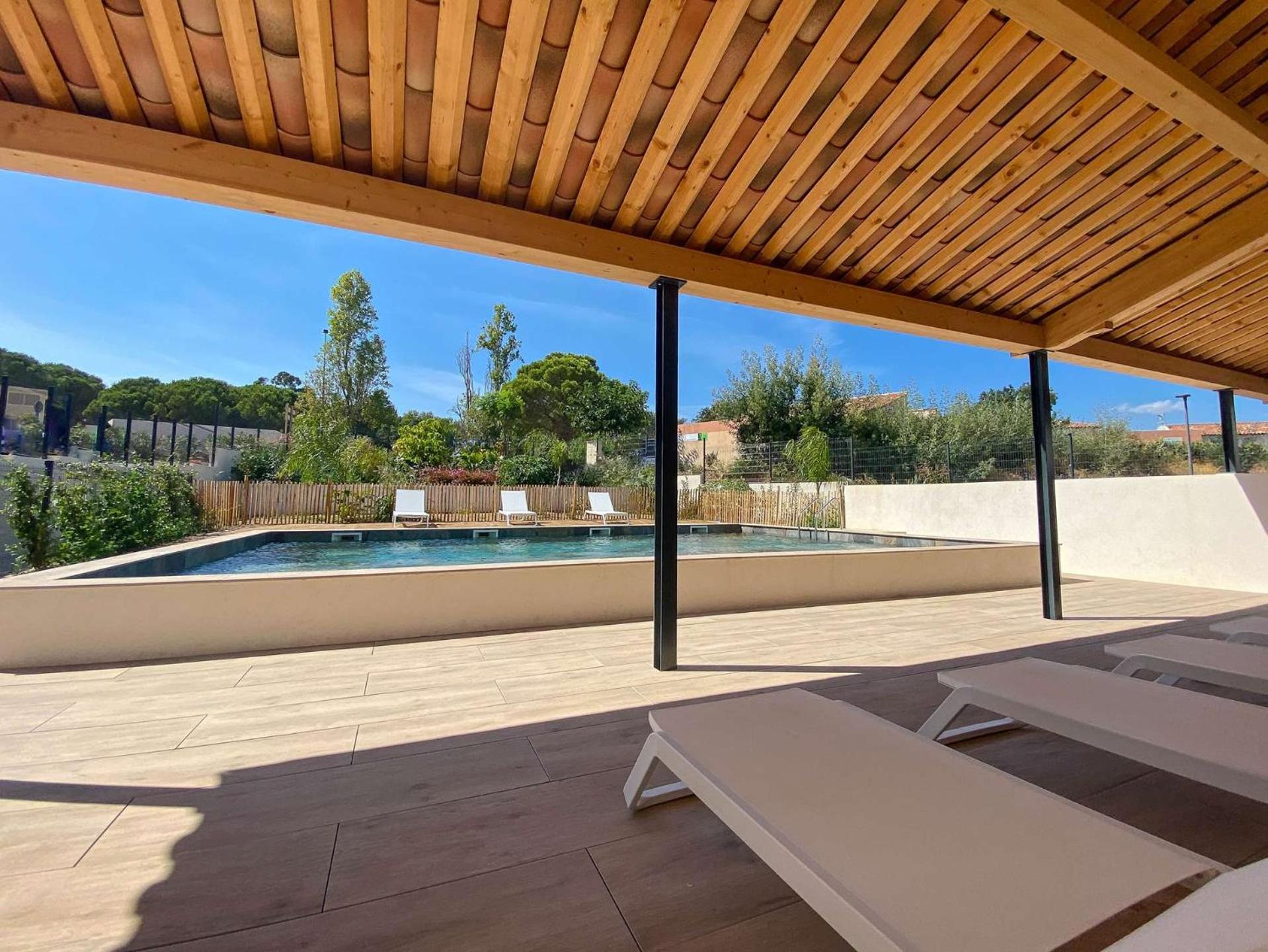 Villa POSEIDON - MAZET G - 58 m2 - Piscine privée - Garage individuel - Bormes-les-Mimosas Exterior foto